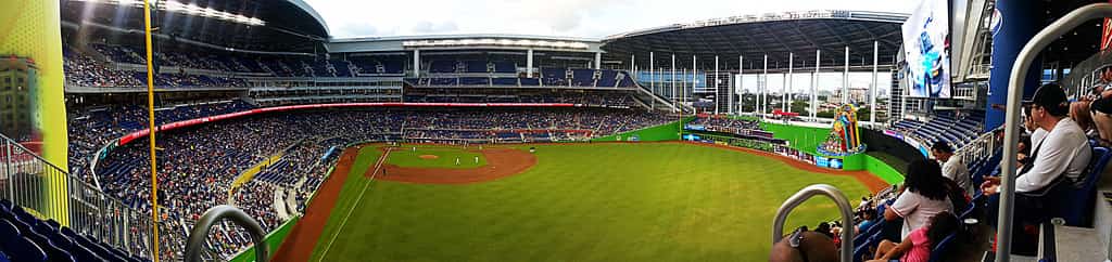 loanDepot Park, home of the Miami Marlins