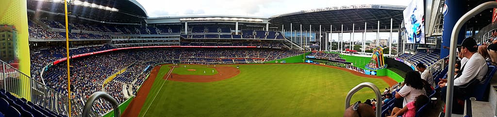 loanDepot Park, home of the Miami Marlins