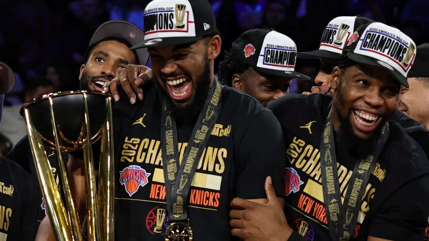 Giannis Antetokounmpo's triple-double powers Heat past short-handed Pacers 145-125 in NBA Cup opener