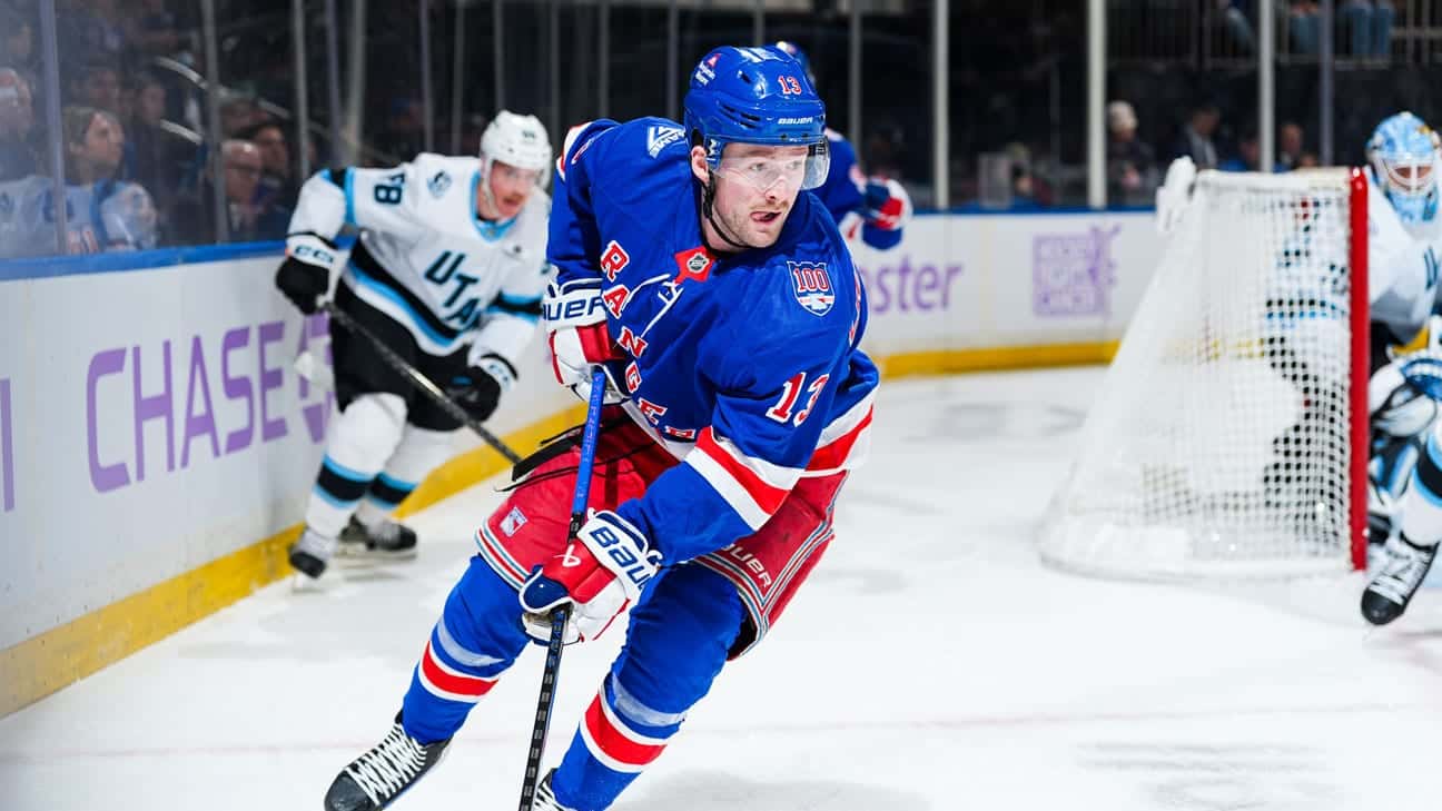Alexis Lafreniere Scores Twice as Rangers End Lightning's 4-Game Win Streak, 4-1, at Madison Square Garden