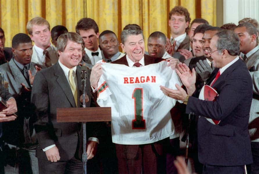 No. 1 Miami Hosts Pitt in First Game Atop the AP Poll Since 2002