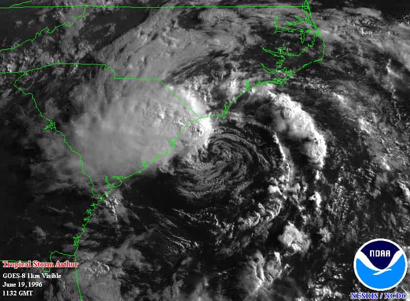Tropical Storm Arthur's Remnants Bring High Flood Risk to Florida Panhandle as Season's First Storm Soaks Gulf Coast