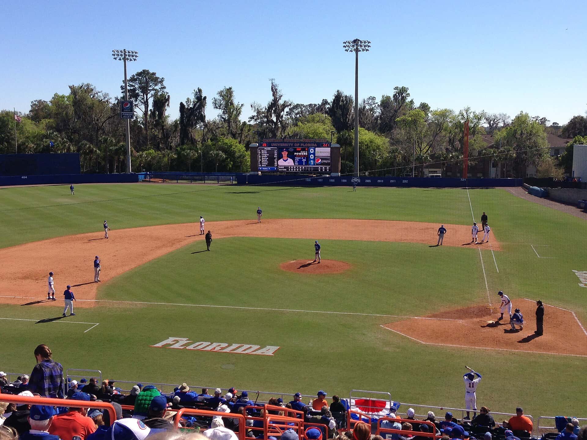 The Florida Gators play at McKethan Stadium in Gainesville
