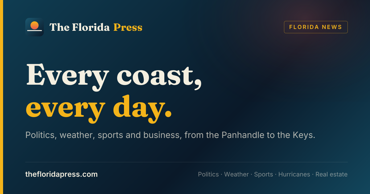 Florida News: Weather, Sports & Politics | The Florida Press